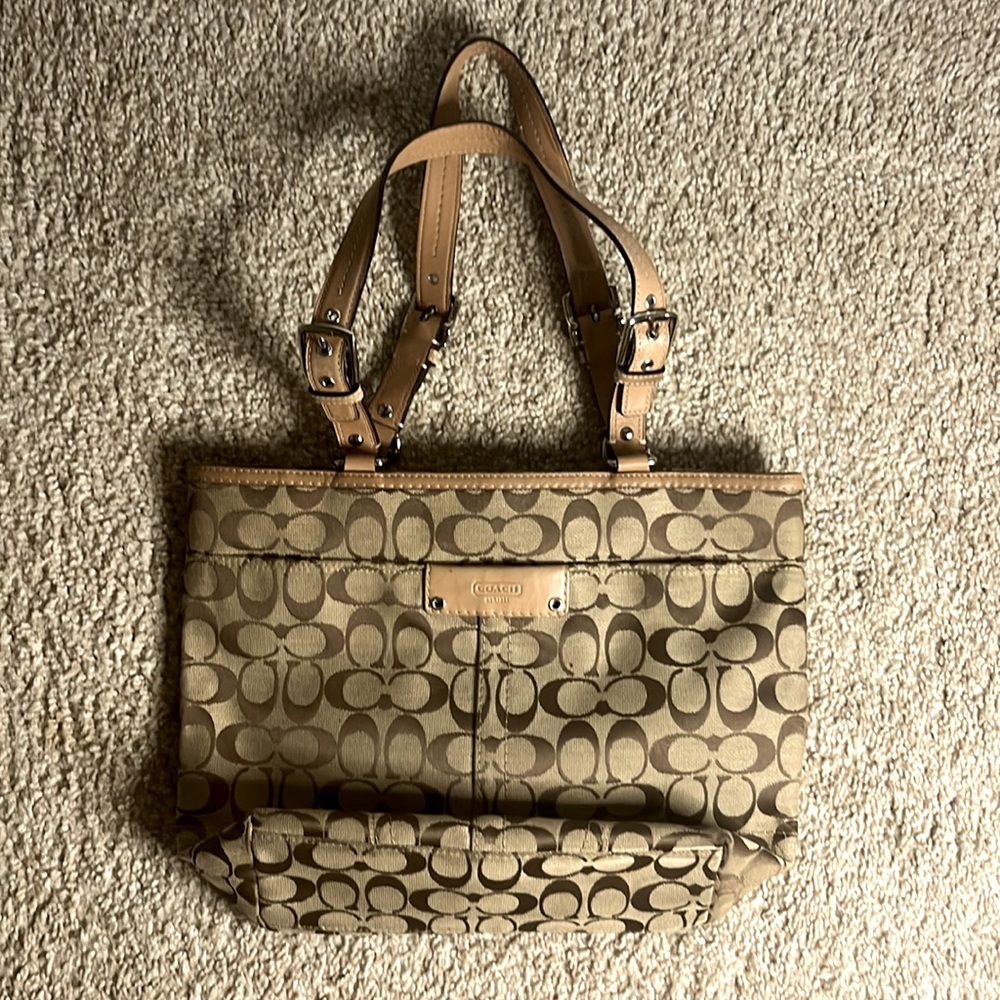 Authentic Coach bag - brown